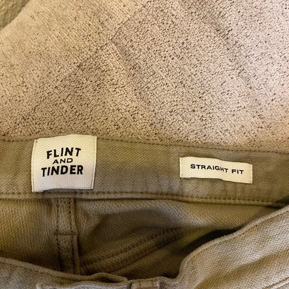 Flint and Tinder Straight Fit Chino Khaki Pants 29X30 - Picture 4 of 6